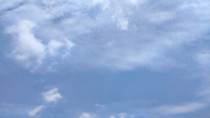 Beautiful Blue Sky with Cloud