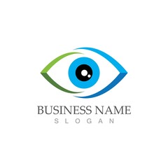 Obraz premium Eye Care vector logo design