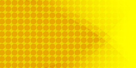 Modern yellow geometry background vector design