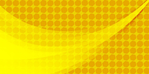 Modern yellow geometry background vector design
