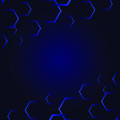 Abstract Geometric Shape Hexagon Background