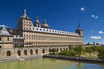 Fototapeta na wymiar Royal Site of San Lorenzo de El Escorial