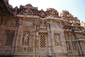 インド　世界遺産パッタダカルの建造物群