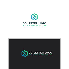 DG OR GD LOGO DESIGN VECTOR