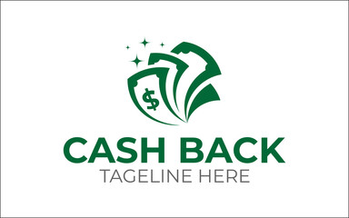 Illustration graphic vector of fast cash money for finance professional business logo design template