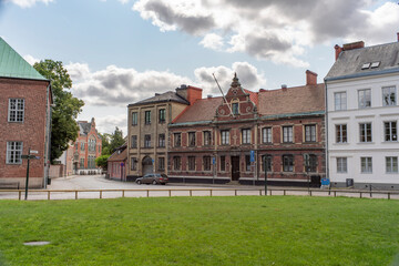 Characteristic Strolling streets with Picturesque Buildings in Lund