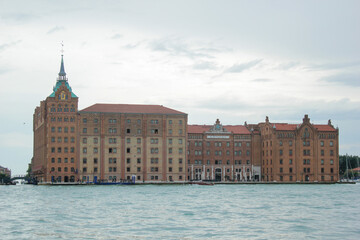 Doge's Palace by the sea in Venice
