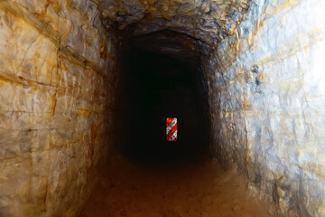 A secret underground passage