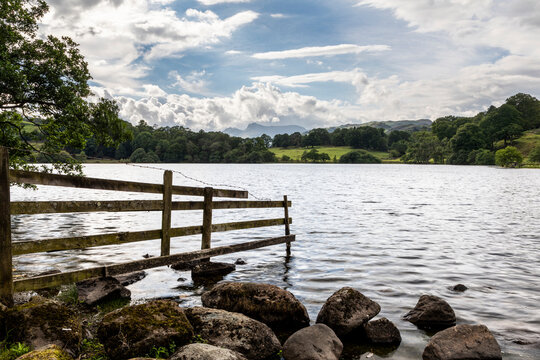 Old Fence At Loughrigg Tarn