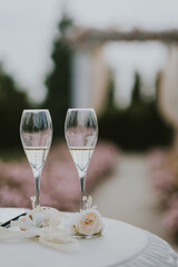 wedding table set