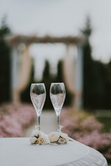 wedding table setting