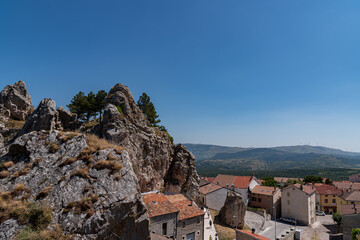 Pescopennataro, Molise, Italy. Glimpses of summer