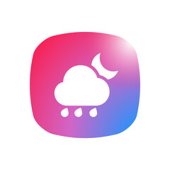 Rainy Night - Sticker