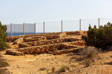 Phoenician necropolis in ibiza.