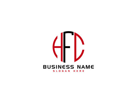 Creative HFC Logo Letter Vector Image Design For Your Business