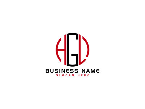 Creative HGL Logo Letter Vector Image Design For Your Business