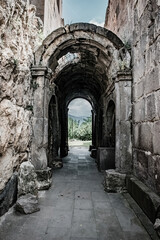 ancient armenian ruins of castle