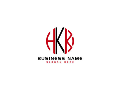 Creative HKK Logo Letter Vector Image Design For Your Business