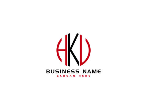 Creative HKV Logo Letter Vector Image Design For Your Business