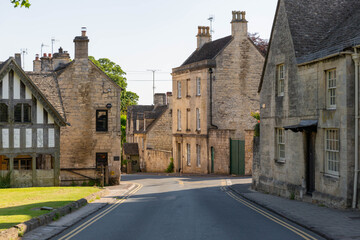 Painswick village in Cotswolds, UK