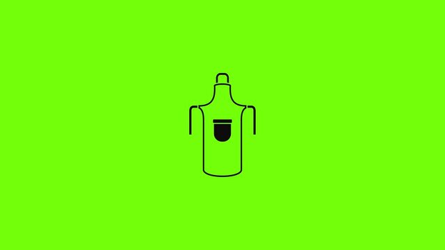 Garden apron icon animation