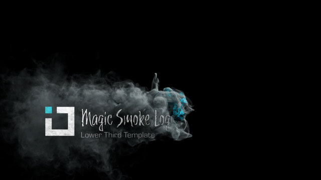 Magic Smoke Logo Lower Third