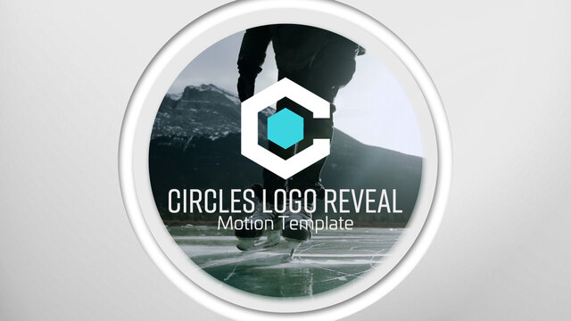3D Circles Logo Reveal