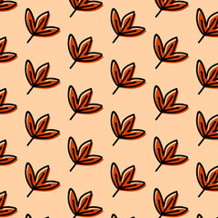 autumn leaf tile wallpaper 3