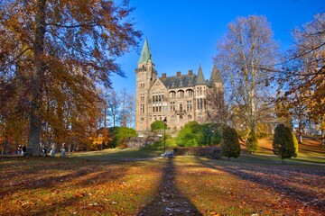 A panorama of the Teleborg Castle in V&auml;xj&ouml;, Sweden