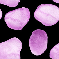 Modern watercolor abstract pattern, great design for any purposes. Seamless pattern with hand drawn stains. Watercolor abstract art background. Simple design. Modern creative template.	