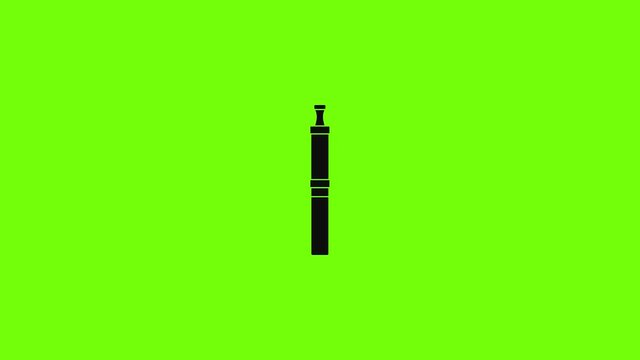 Modern vape pen icon animation