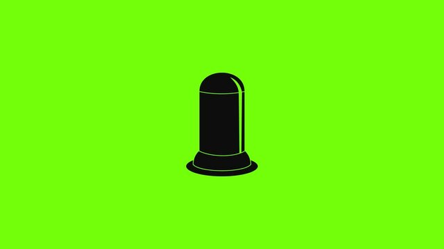 Uterus condom icon animation