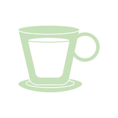 coffee cup on saucer