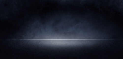 Smoke on dark background