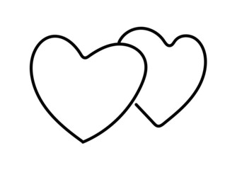 Tangled grungy round scribble hand drawn with thin line, divider shape. 
Isolated on white background. Vector illustration