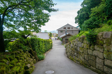 鹿児島県鹿児島市の観光名所を旅行している風景 Scenes from a trip to a tourist attraction in Kagoshima City, Kagoshima Prefecture.