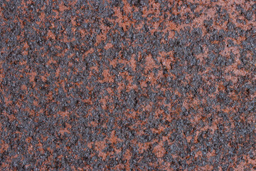 Texture of rusty metal. Rough metal surface with rust. Corroded and oxidized old iron. Rusted and aged metal sheet. Perfect for background and design in grunge style.
