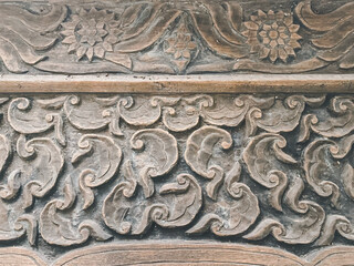 Antique decorative items decorate in restaurant