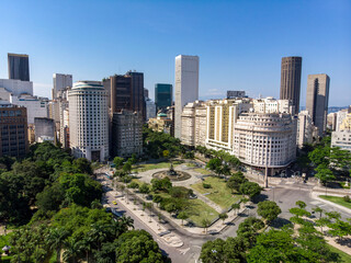 Rio de Janeiro downtown city skyline