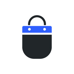 shopping bag icon design vector