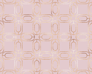 Geometric seamless pattern  rounded rectangle tiles.