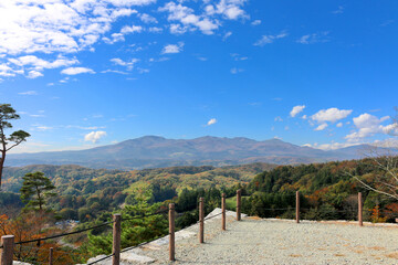 秋の安達太良山（福島県・二本松市）