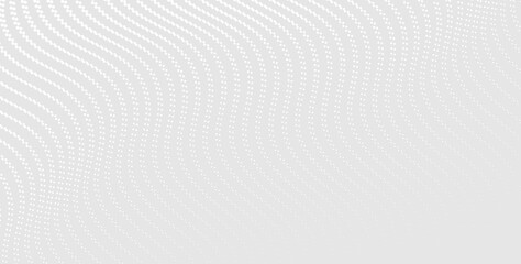 Dot white gray wave light technology texture background. Abstract big data digital concept
