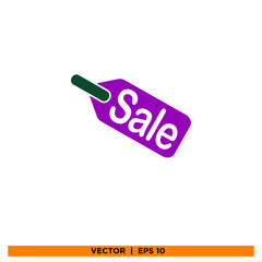Icon vector graphic of text sale 