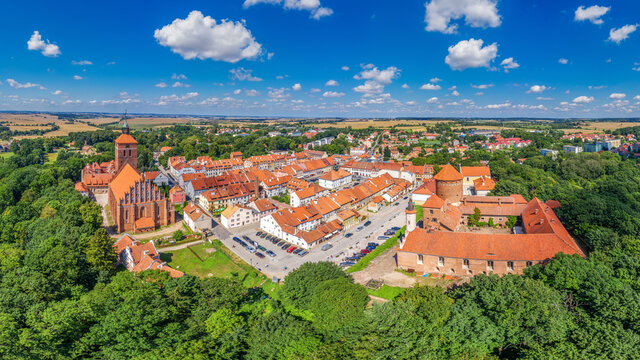Reszel-miasto w wojew&oacute;dztwie Warmińsko Mazurskim