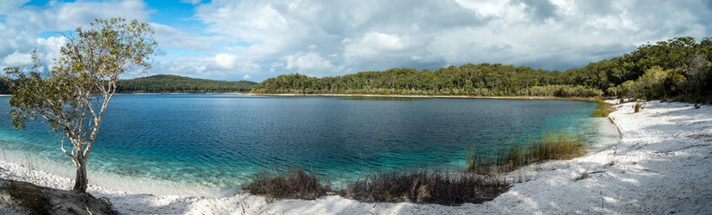 Lake McKenzie Afternoon Panorama