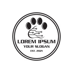 Obraz premium pets care logo , veterinary logo