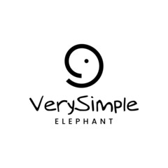 A very clean and unique logo about an elephant designed from 1 geometric line.
EPS 10, Vector.