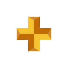 cross medical logo template vector icon
