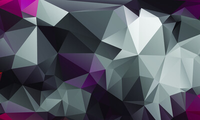 Abstract Color Polygon Background Design, Abstract Geometric Origami Style With Gradient